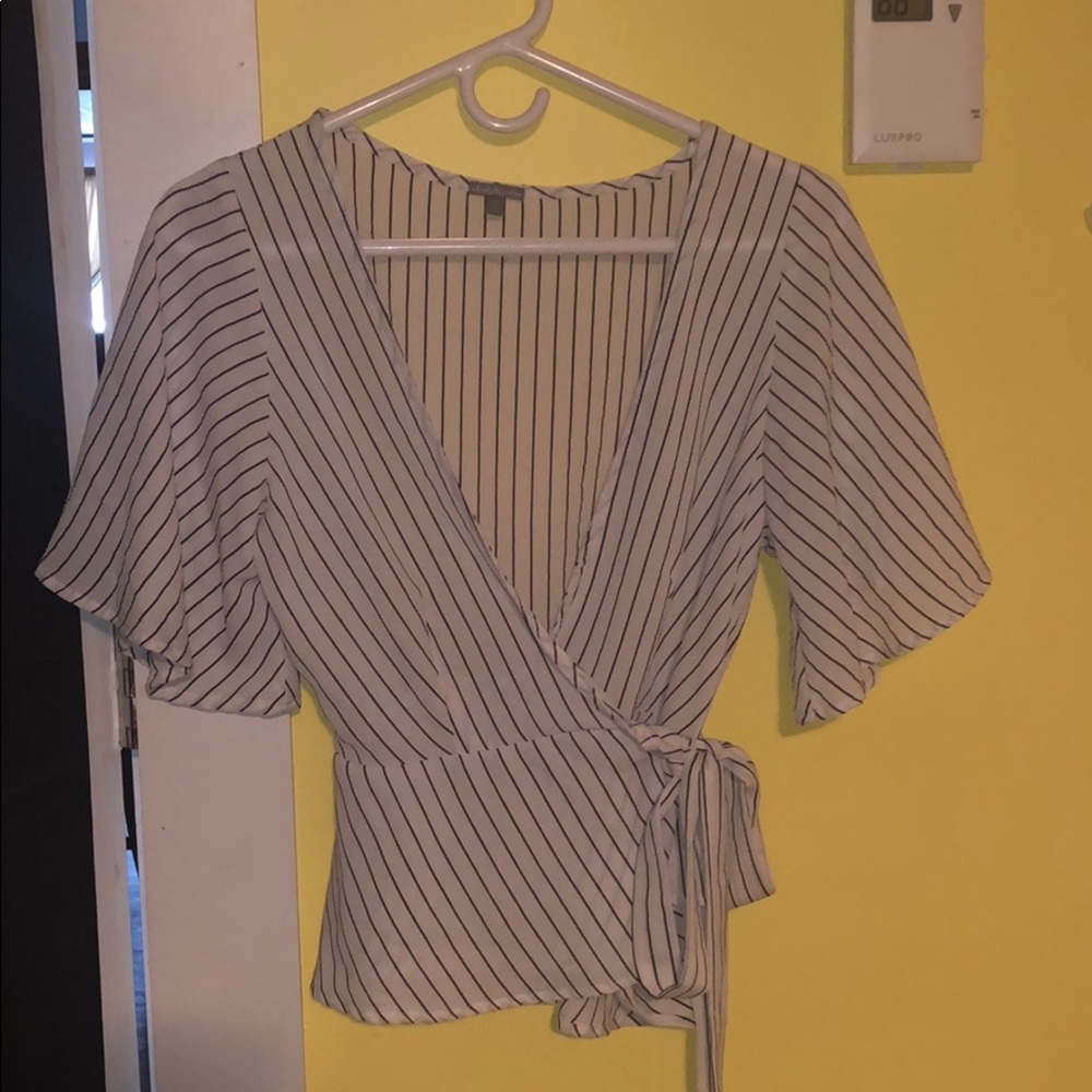 Wrap blouse